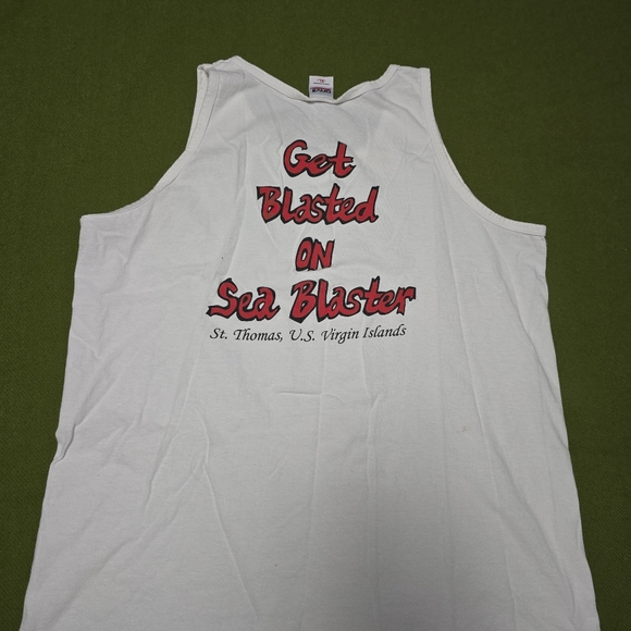 Anvil White Tank Top - Picture 3 of 4